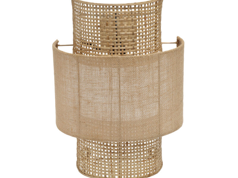 The Bolly Jute Wall Lamp, Natural, M