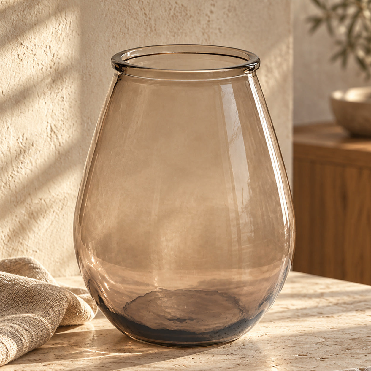 The Qiezi Vase, Beige, L — 2