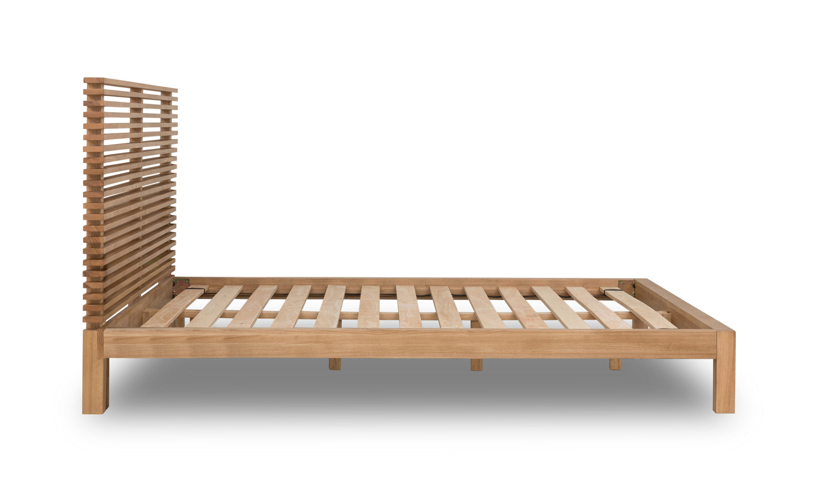 Tanner EU Super King (180 x 200) Platform Bed in Flaxen — 6