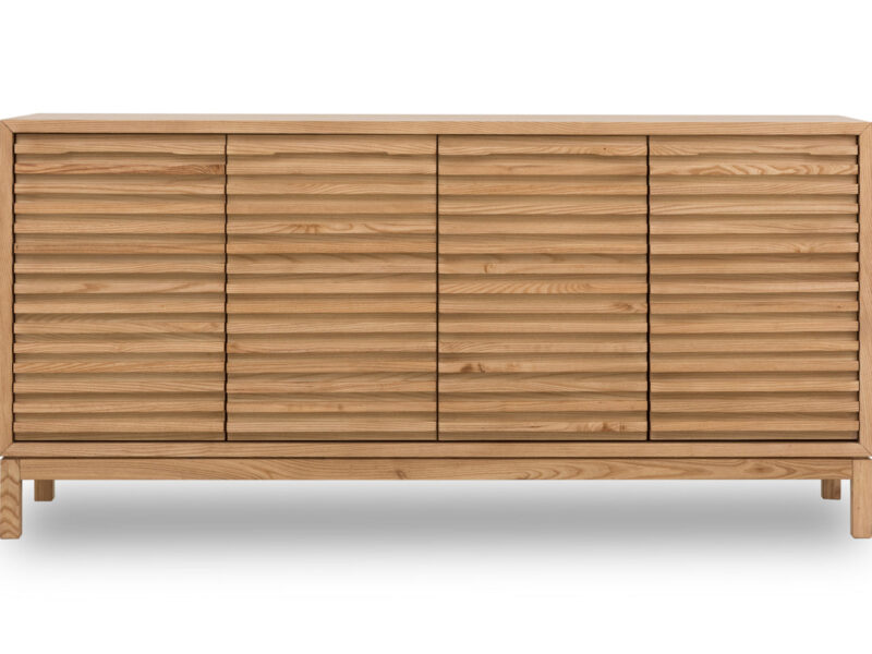Tanner Four Door Sideboard in Flaxen