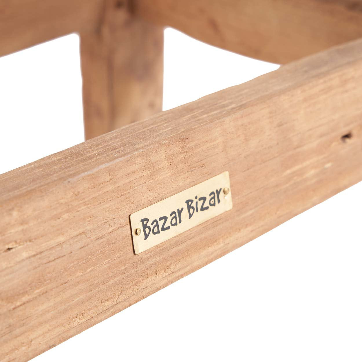 The Fab Rustic Stool, Natural — 5