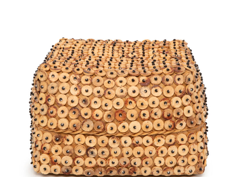 The Coconut Shell Basket, Natural, L