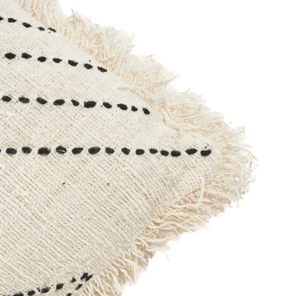 The Tribal Cushion Cover, Natural Black — 8