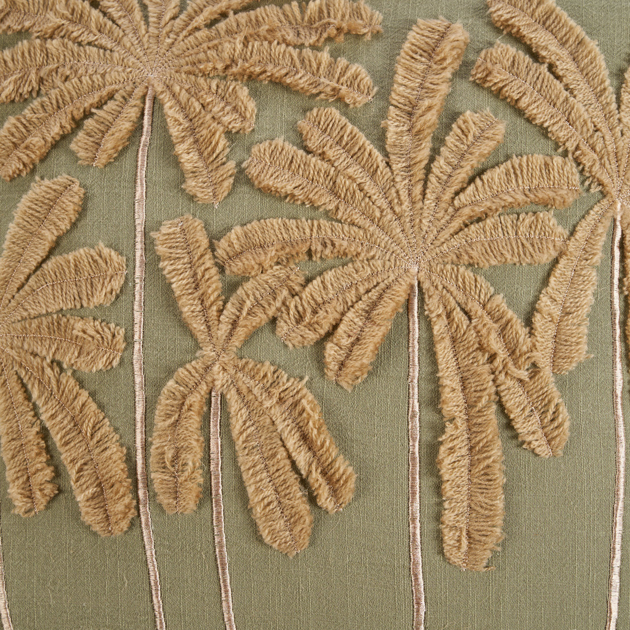 The Tropical Breeze Cushion Cover, Forest Green — 4