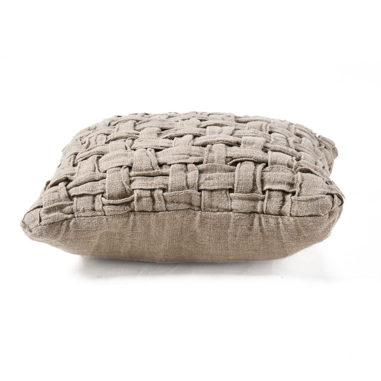The Linen Crosier Cushion Cover, Natural — 4