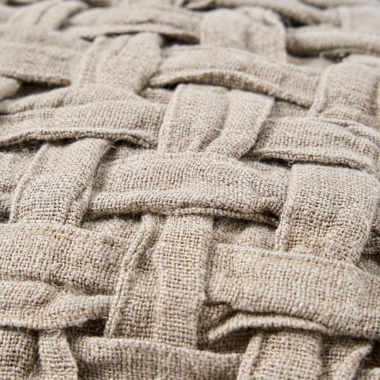 The Linen Crosier Cushion Cover, Natural — 6