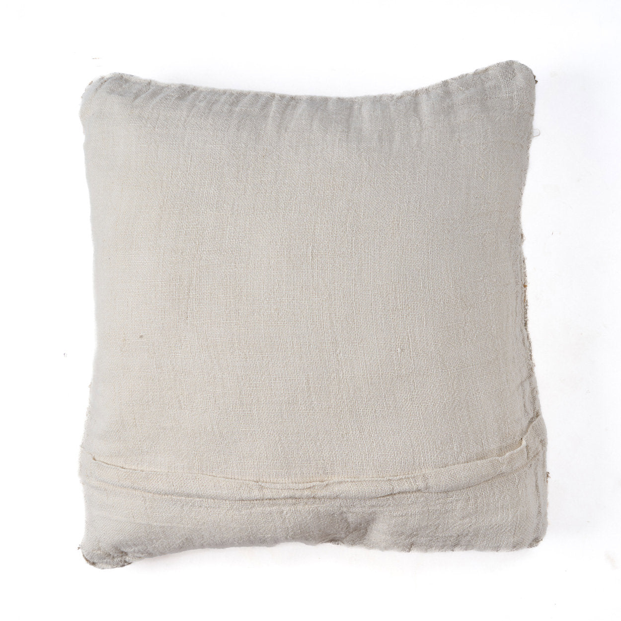 The Linen Threads Cushion Cover, White Natural — 7