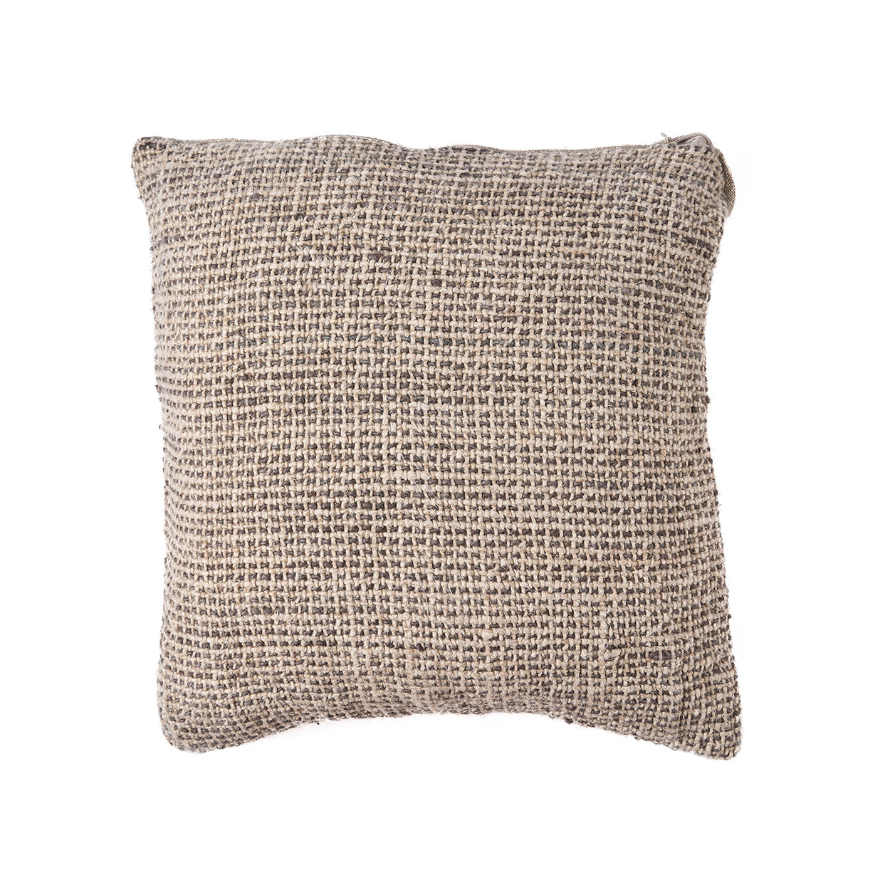 The Linen Grain Cushion Cover, Natural Black