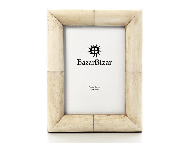 The Wabi Bone Frame, Cream, 13x18