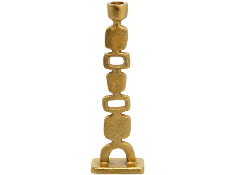 The Totemo Candle Holder, Gold, M