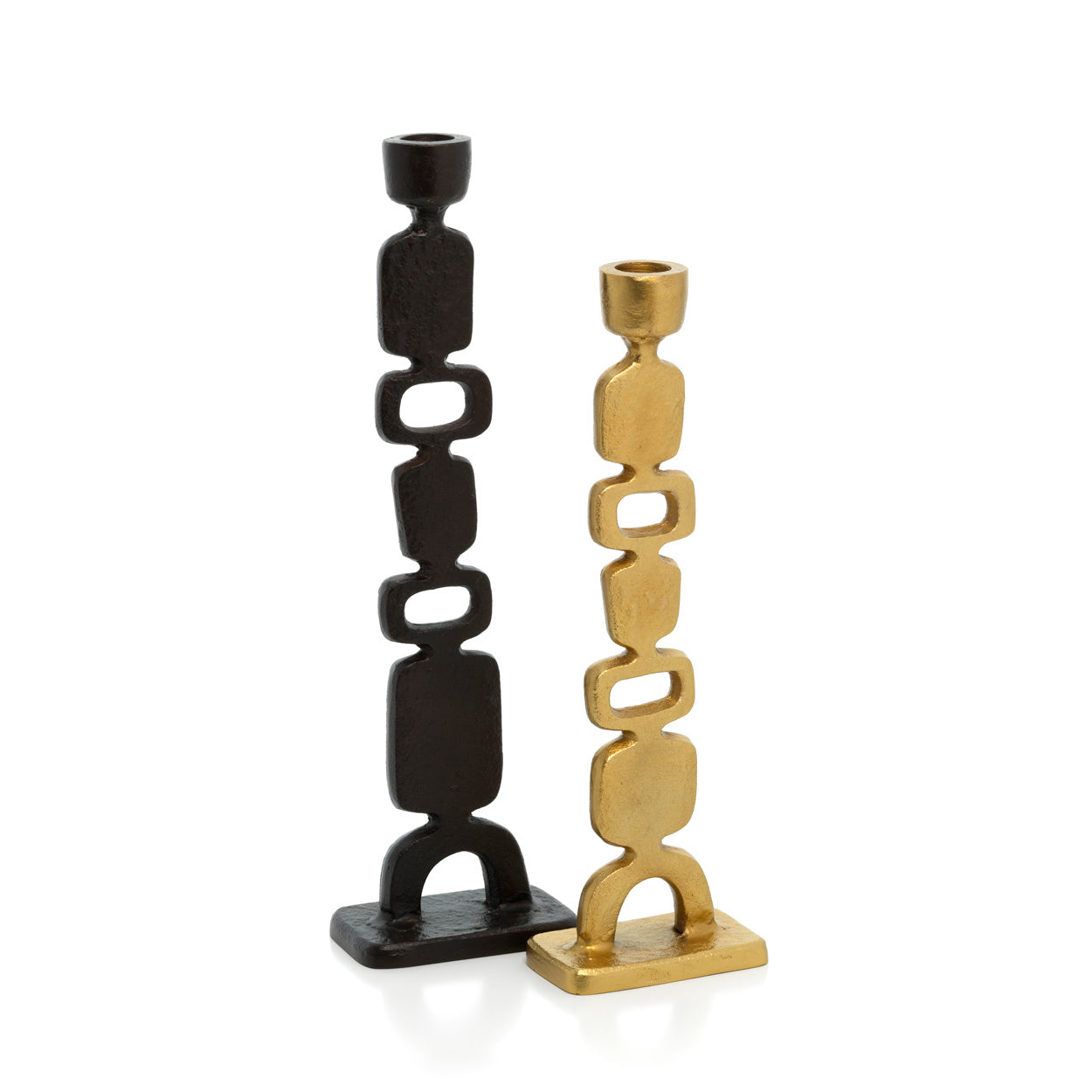 The Totemo Candle Holder, Gold, M — 4