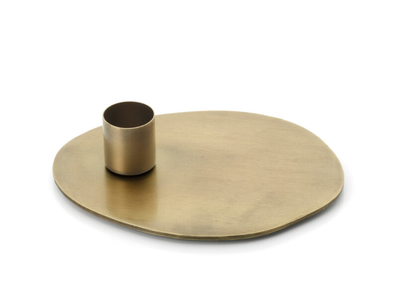 The Glowpad Candle Holder, Gold, S