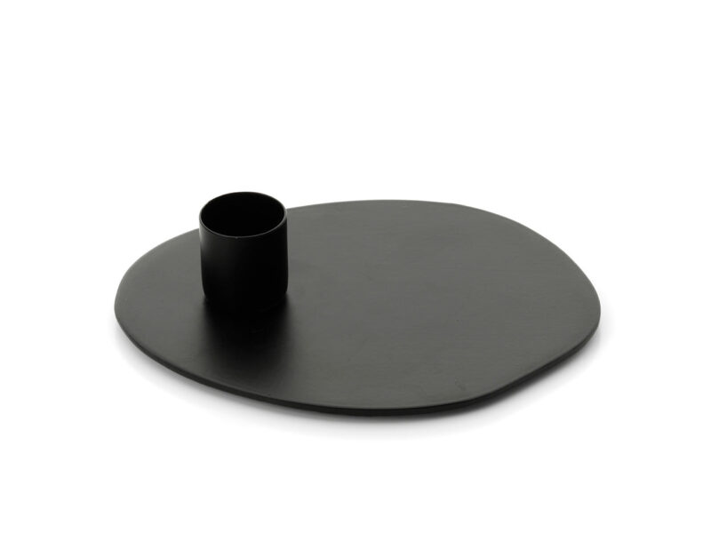 The Glowpad Candle Holder, Black, S