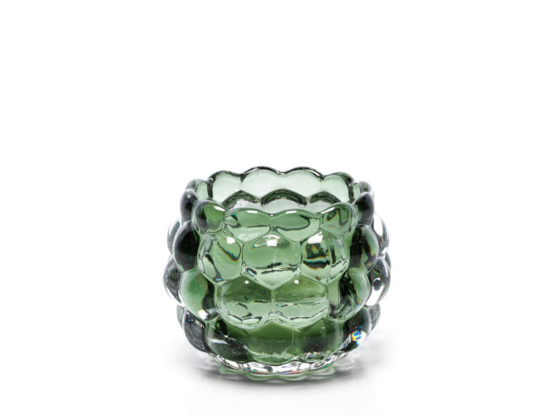 The Bubble Glow Candle Holder, Green