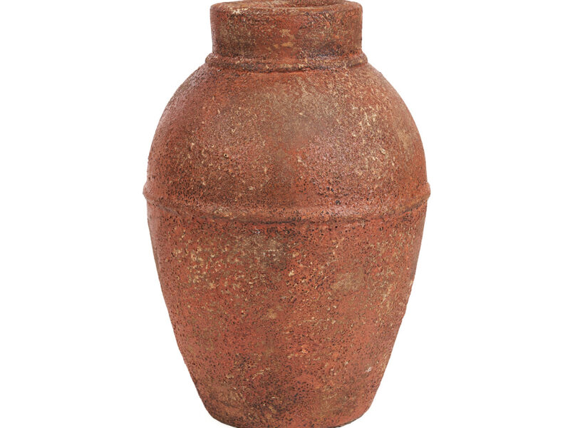 The Amphora Rustica Vase, Terracotta, L