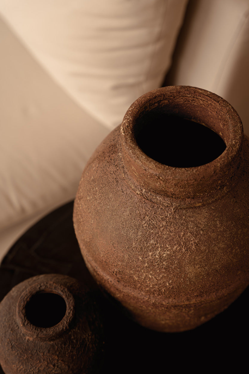 The Amphora Rustica Vase, Terracotta, L — 4