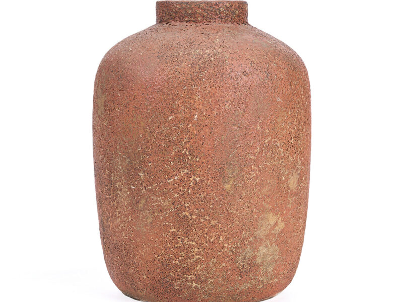 The Clay Echo Vase, Terracotta, L