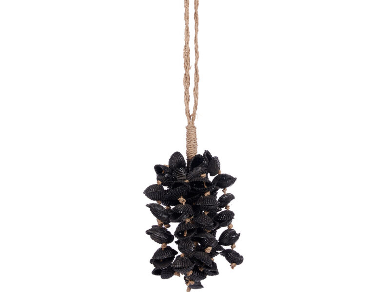 The Midnight Shell Tassel, Black