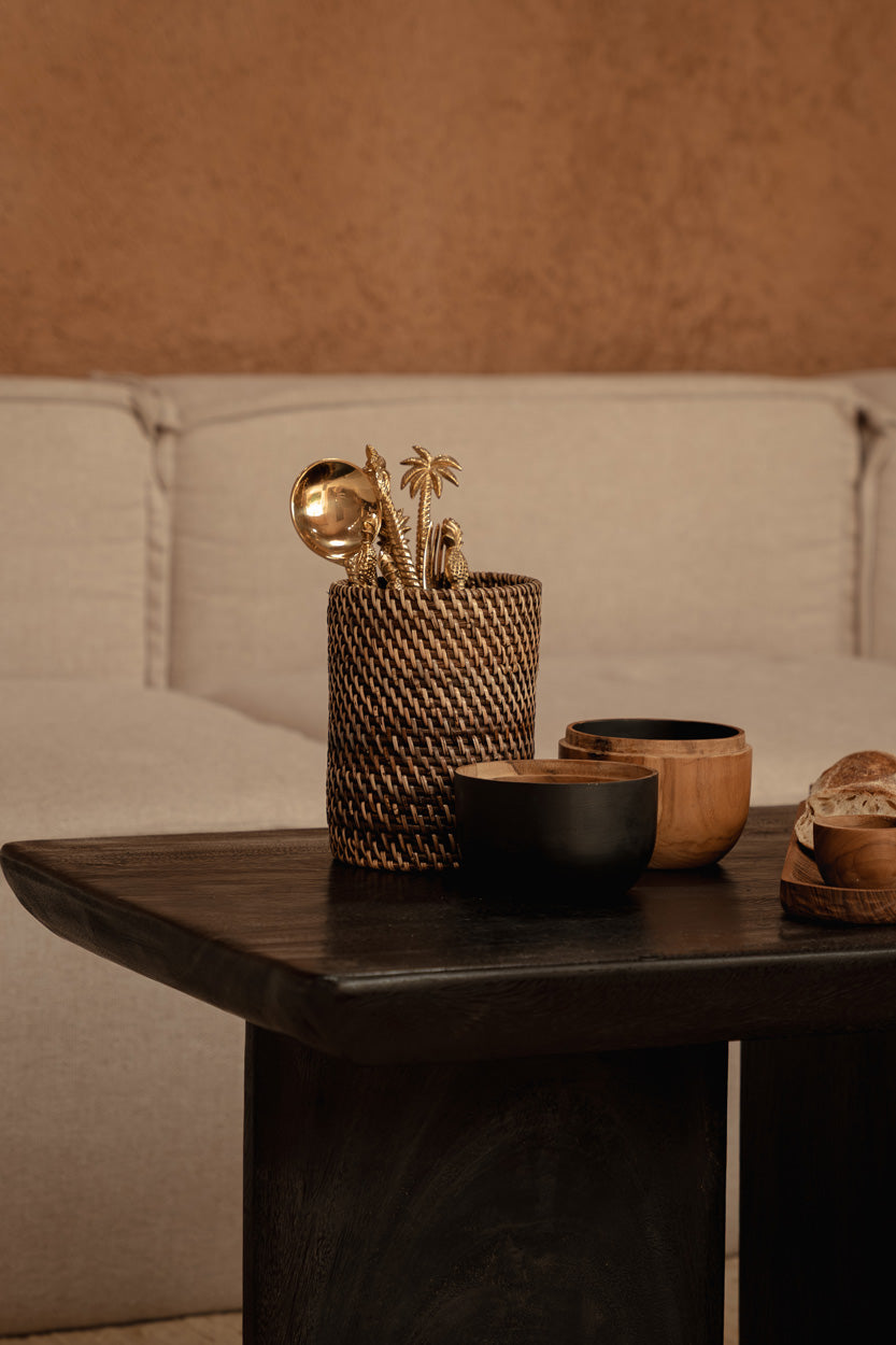 The Obsidian Coffee Table, Black — 2