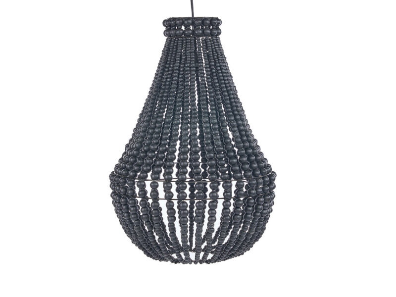 The Teardrop Chandelier, Black, M