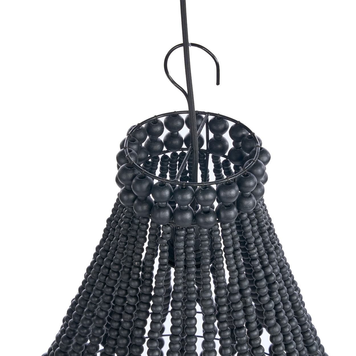 The Teardrop Chandelier, Black, M — 6