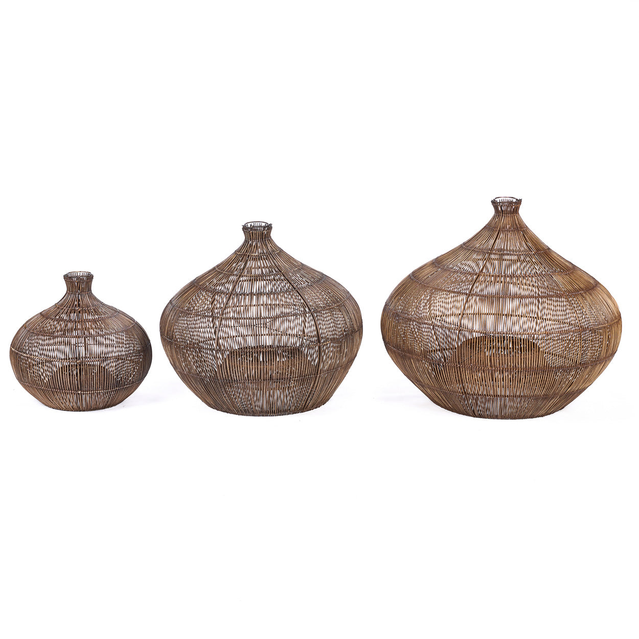 The Desert Gourd Pendant, Dark Walnut, M — 6