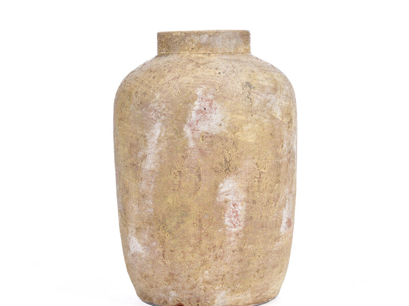 The Clay Echo Vase, Cream, M