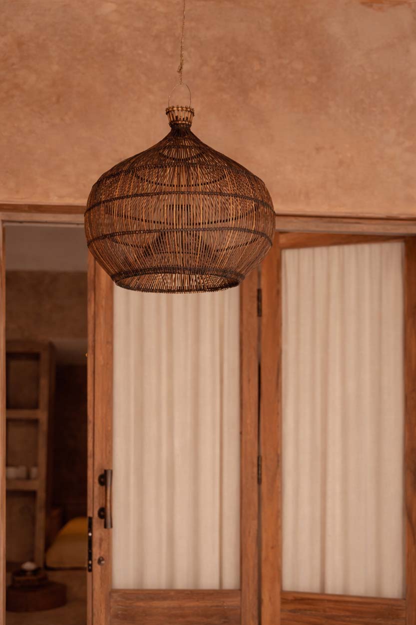 The Desert Gourd Pendant, Dark Walnut, S — 4