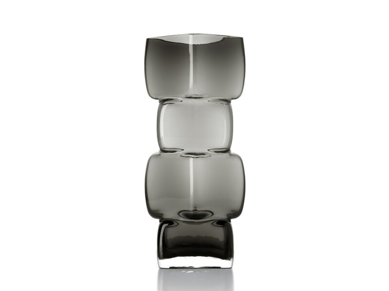 The Cubes Vase, Dark Grey, L