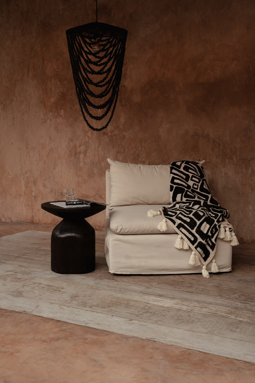The Drumline Side Table, Dark Walnut — 3