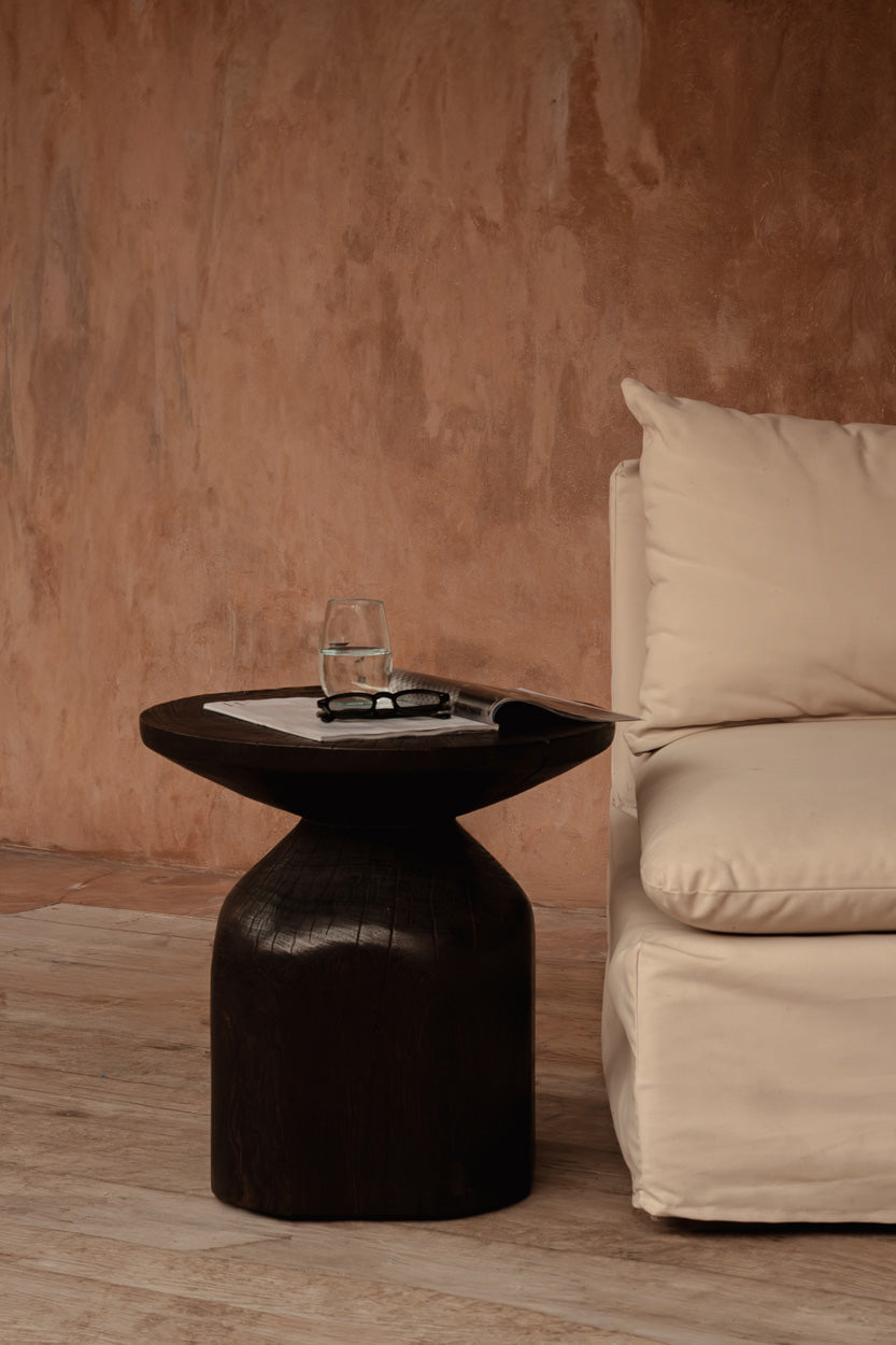 The Drumline Side Table, Dark Walnut — 4
