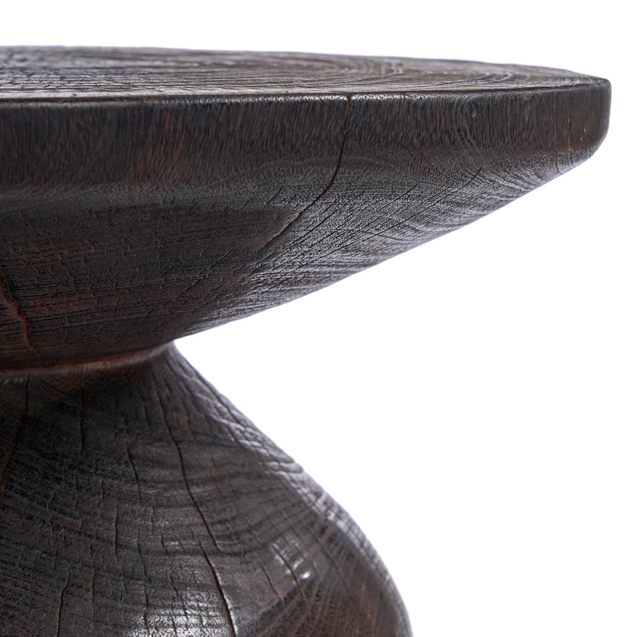 The Drumline Side Table, Dark Walnut — 6