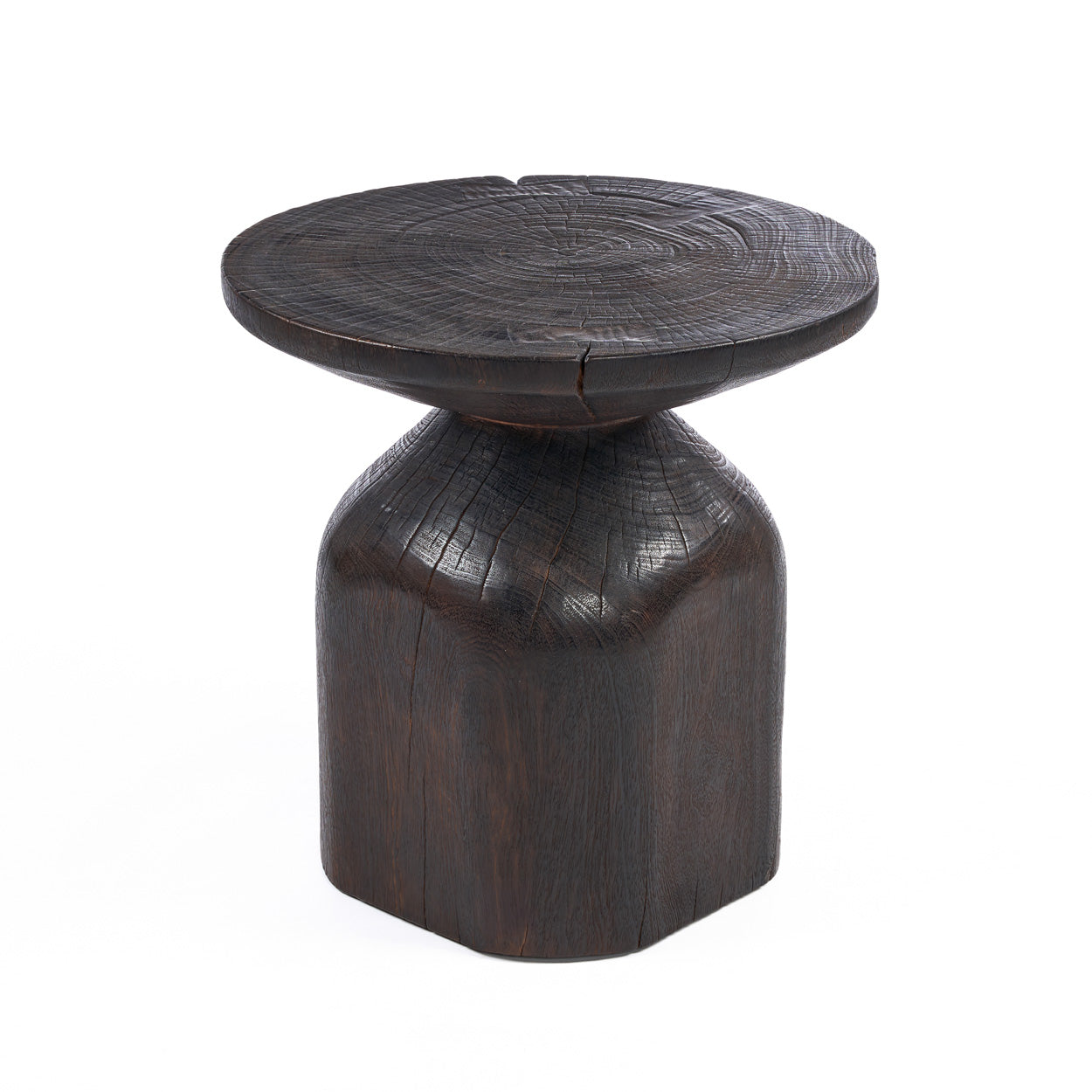 The Drumline Side Table, Dark Walnut — 8