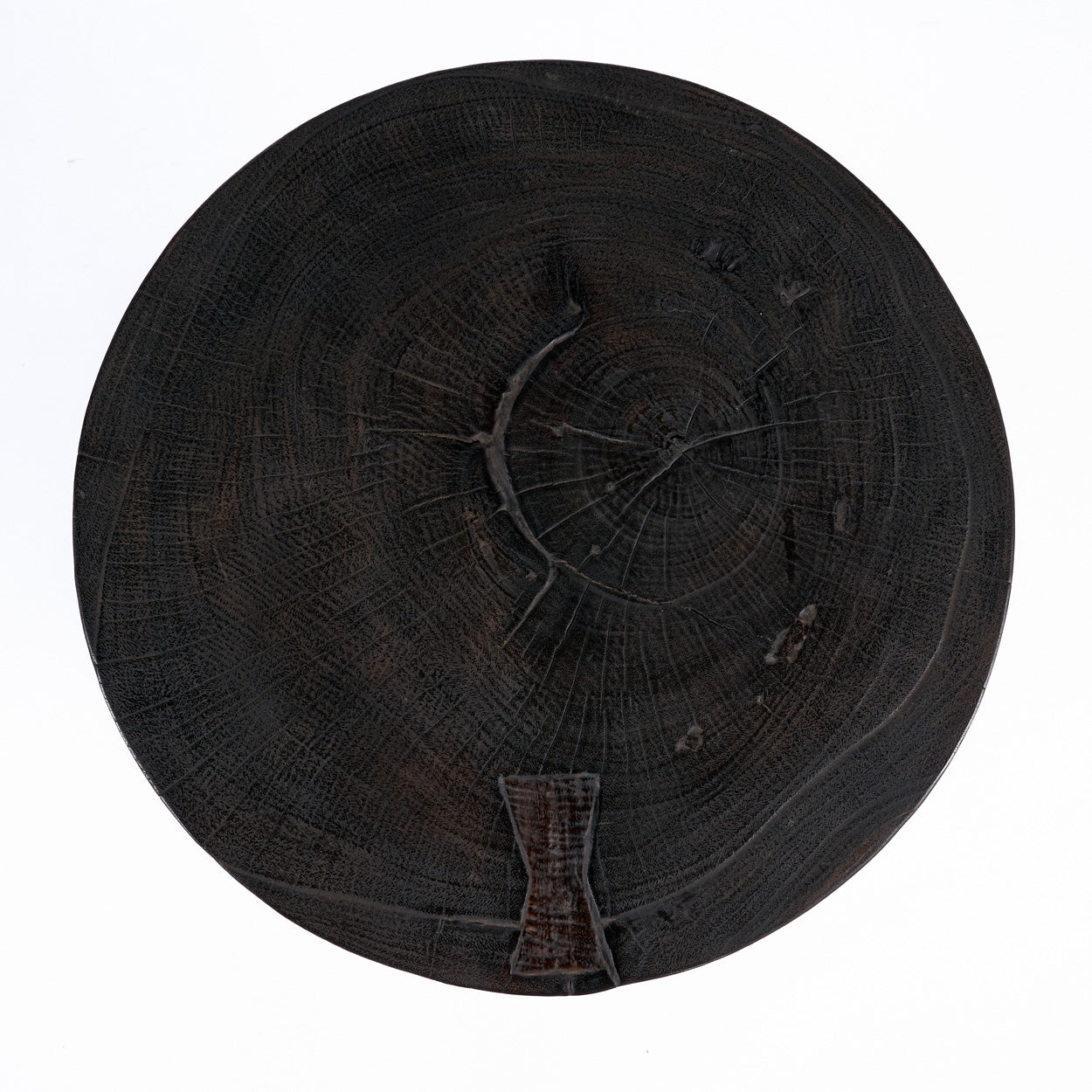 The Hourglass Side Table, Dark Walnut — 7