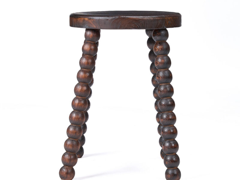 The Dango Stool, Dark Walnut