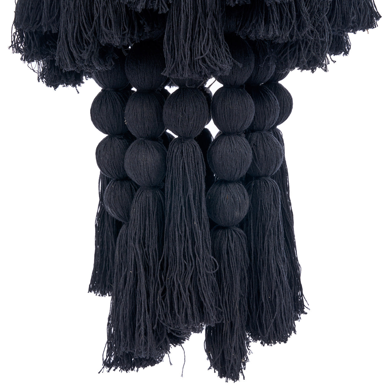 The Nomad Cotton Chandelier, Black, XL — 5