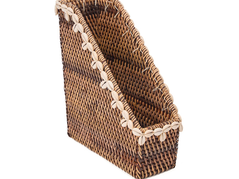 The Shell Edge Organizer, Natural Brown