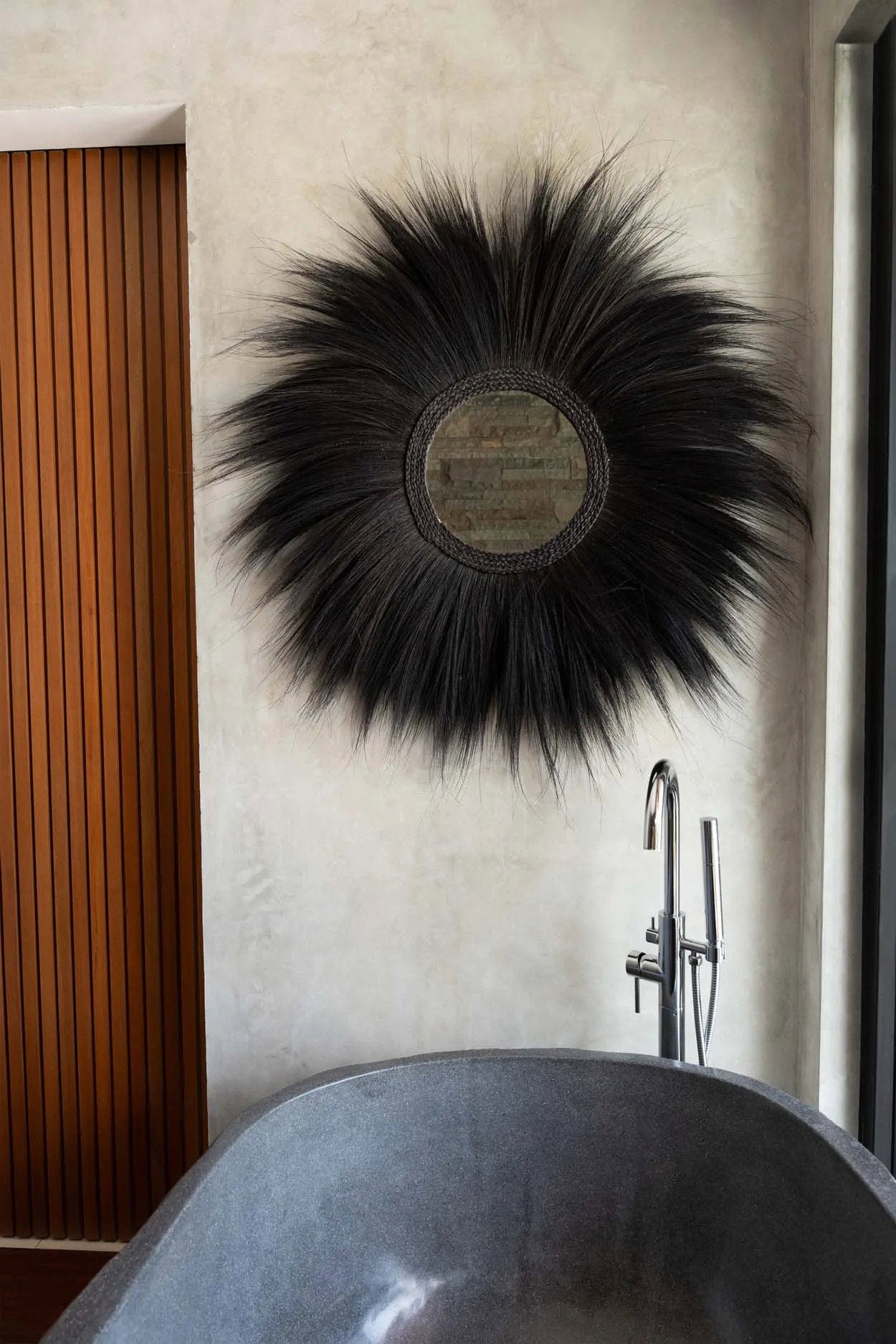 The Simba Mirror, Black, L — 4