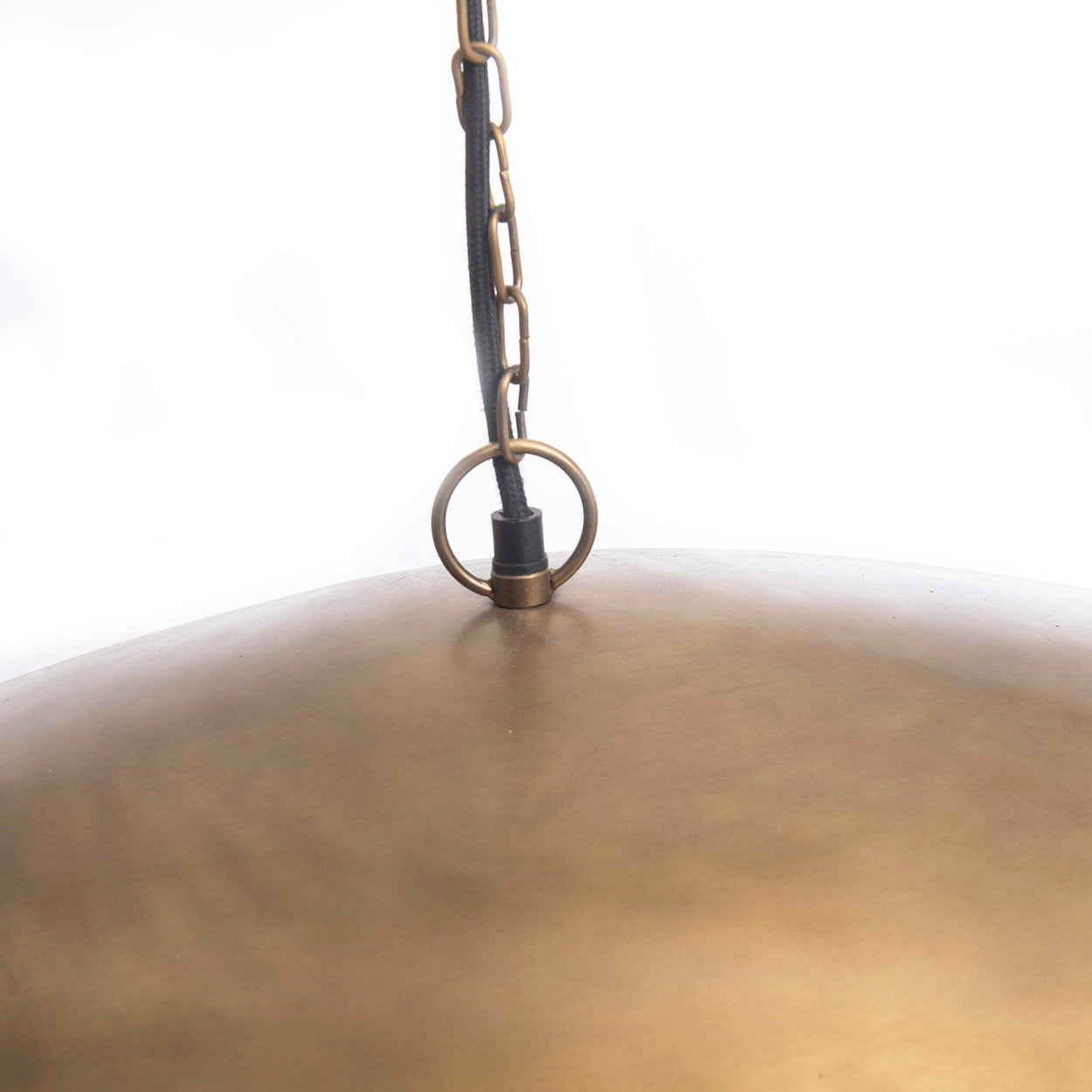 The Fortune Cookie Pendant, Brass, XL — 4