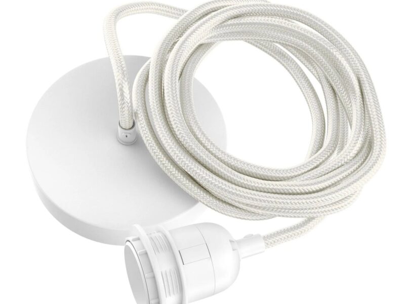 Fitting Lamps Ceiling, White, 1 Fitting