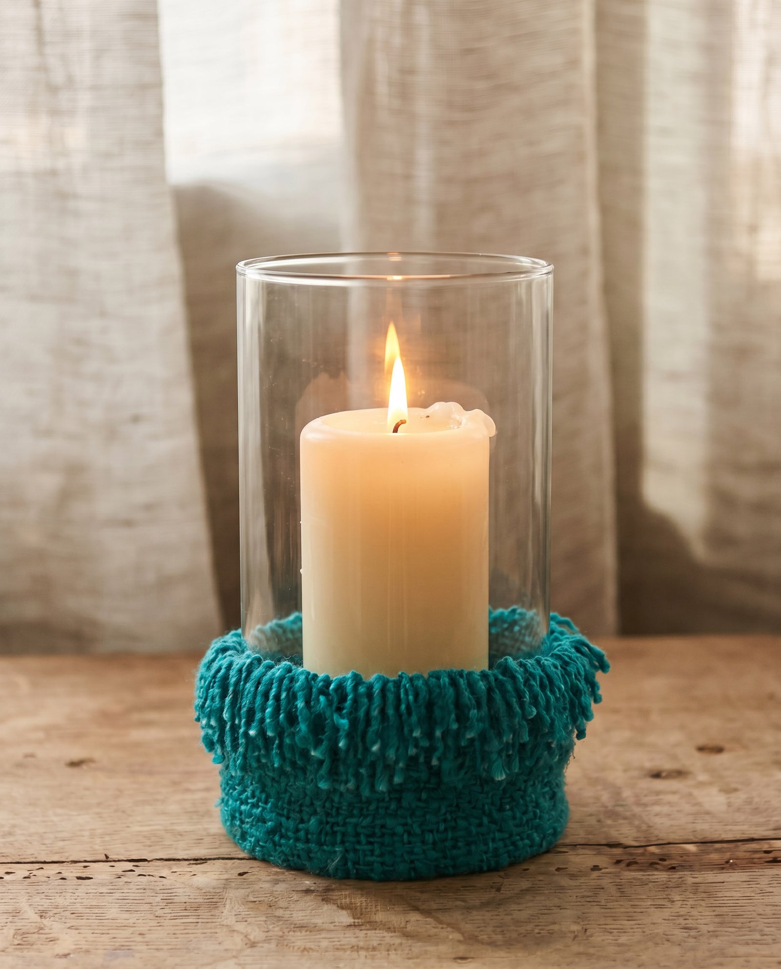 The Oh My Gee Candle Holder, Aqua, XXL — 4