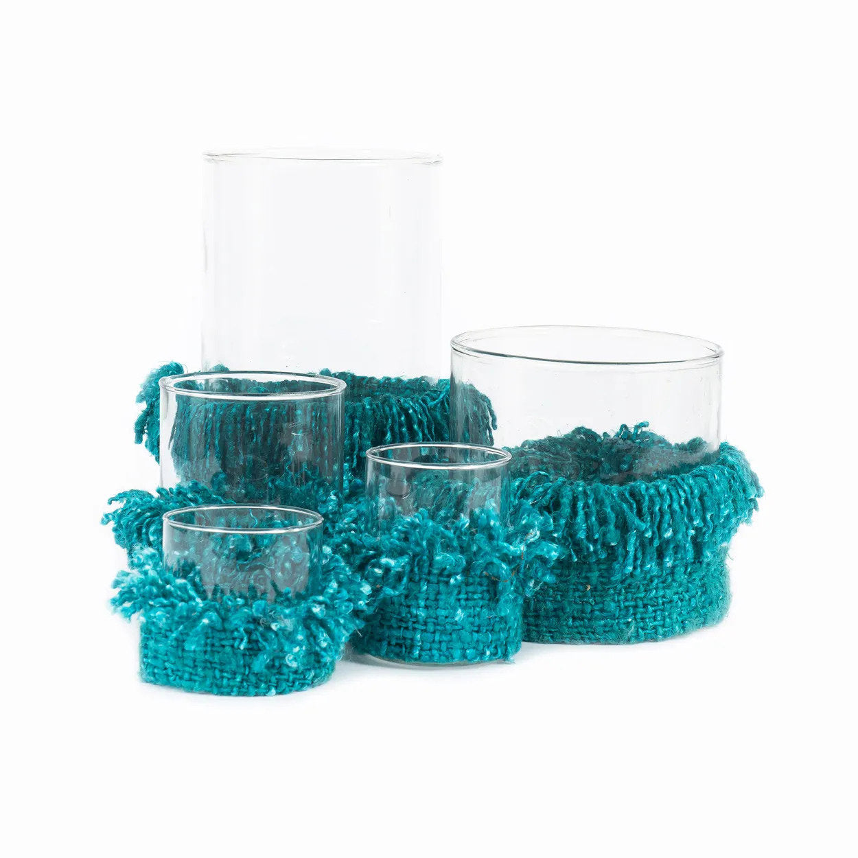 The Oh My Gee Candle Holder, Aqua, XL — 5
