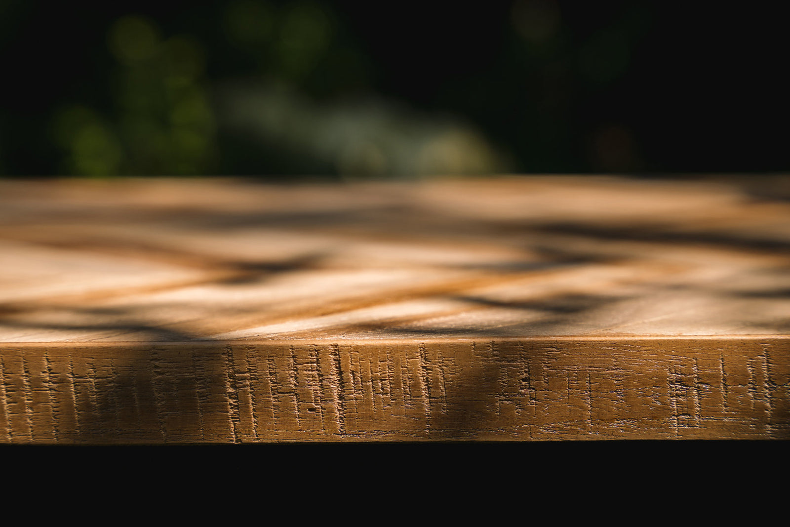 The Herringbone Console, Natural — 3