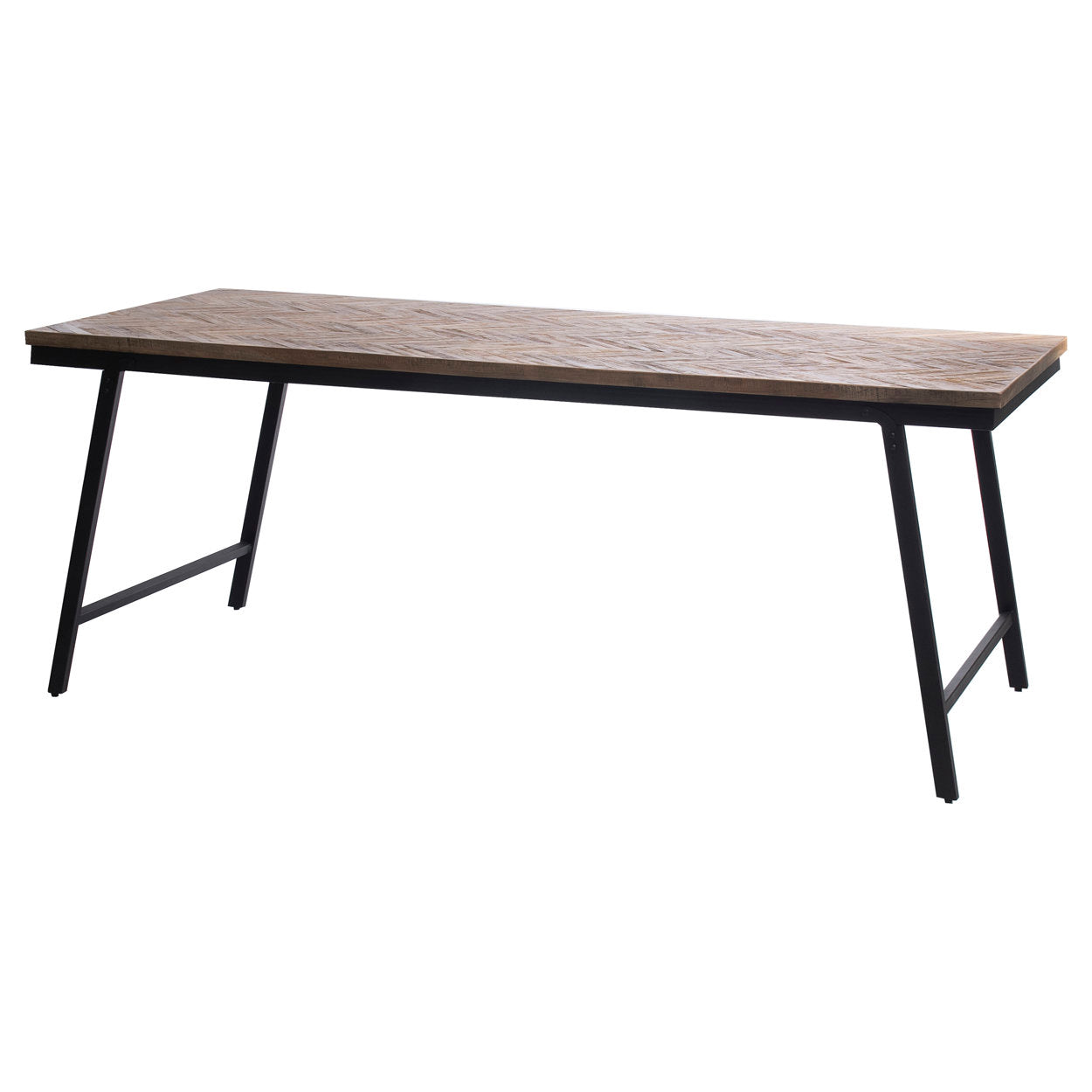 The Herringbone Console, Natural — 5