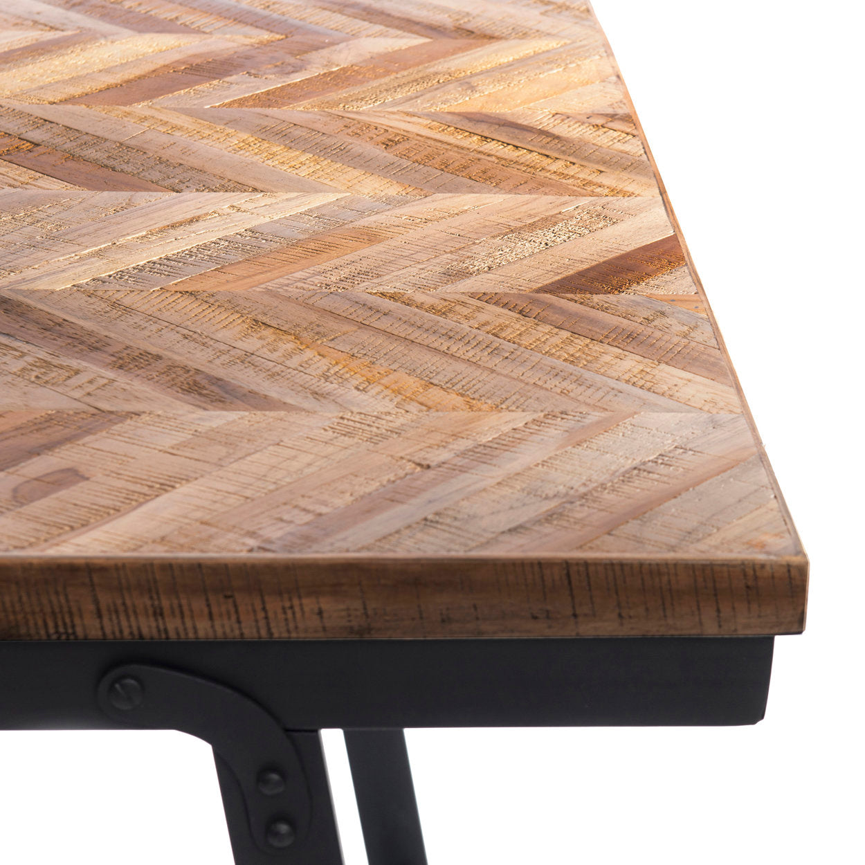 The Herringbone Console, Natural — 6