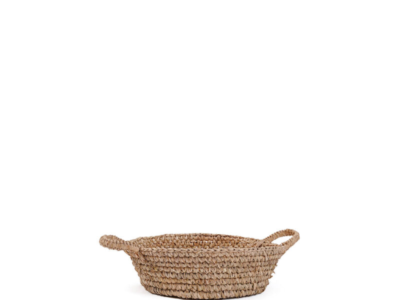 The Raffia Basket Trays, Natural, S