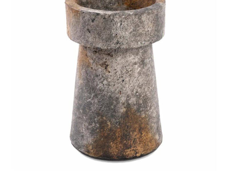 The Gypsy Candle Holder, Antique Grey, L