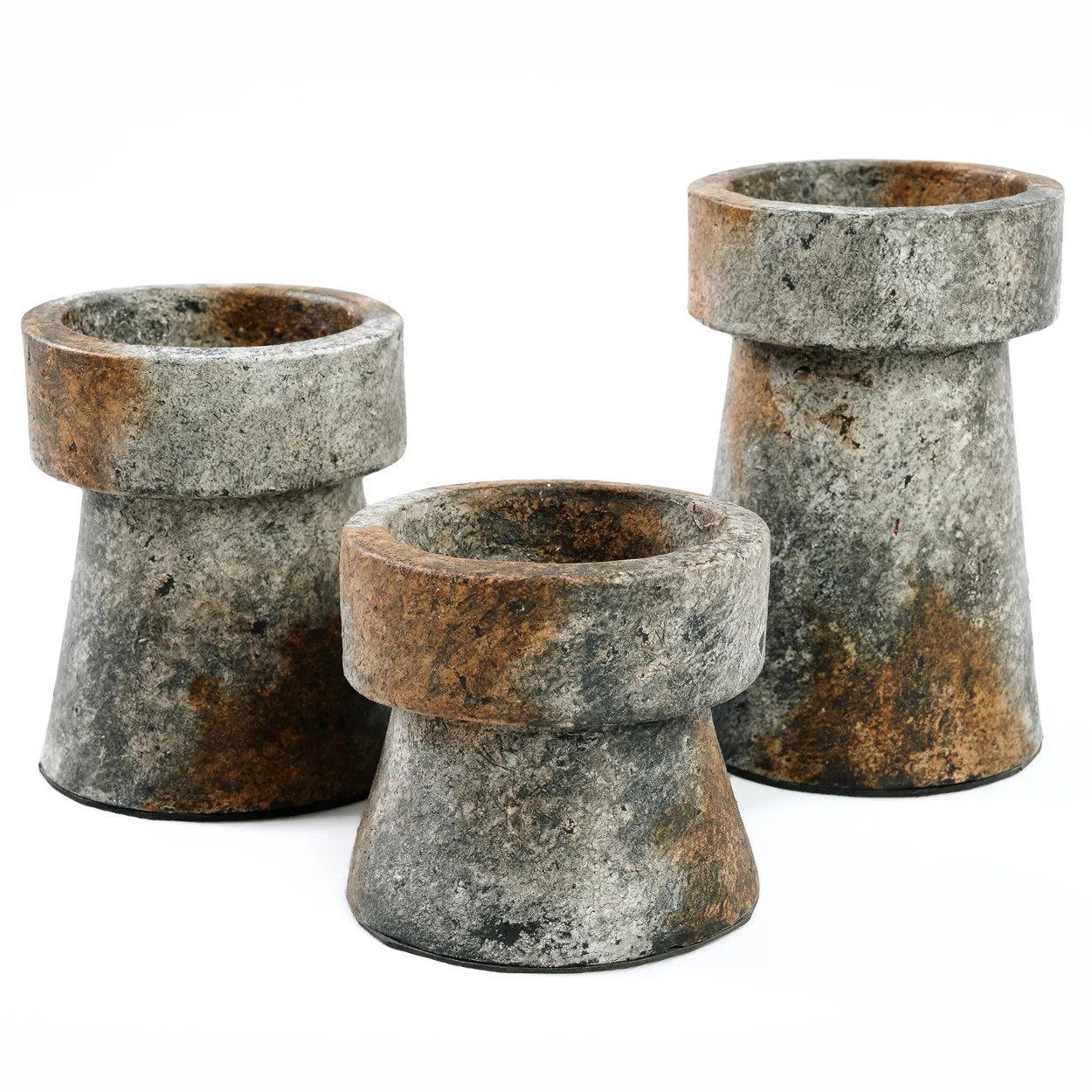 The Gypsy Candle Holder, Antique Grey, L — 3