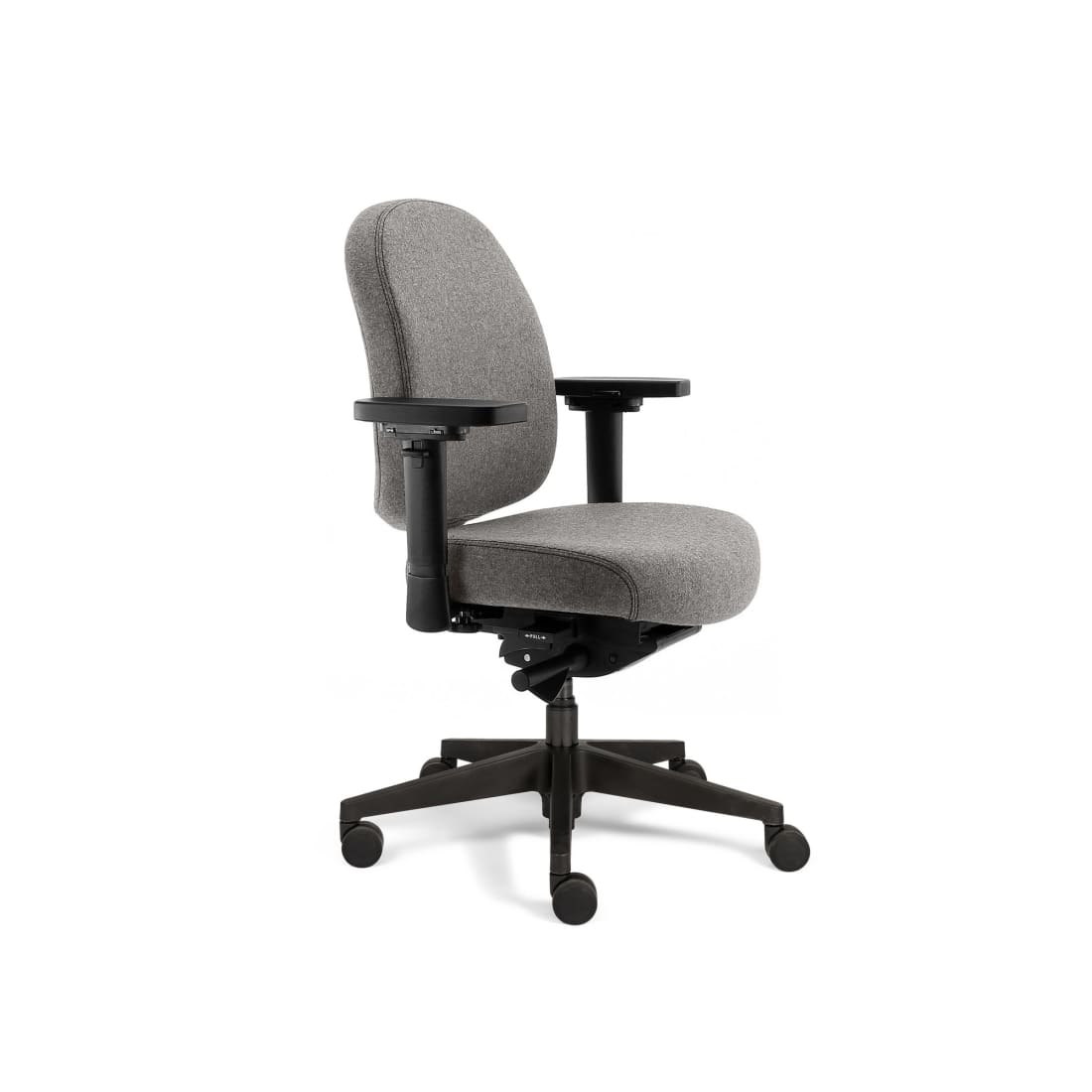 Sit And Move Therapod X Compact Office Chair, Light Grey, Fenice Wool Felt