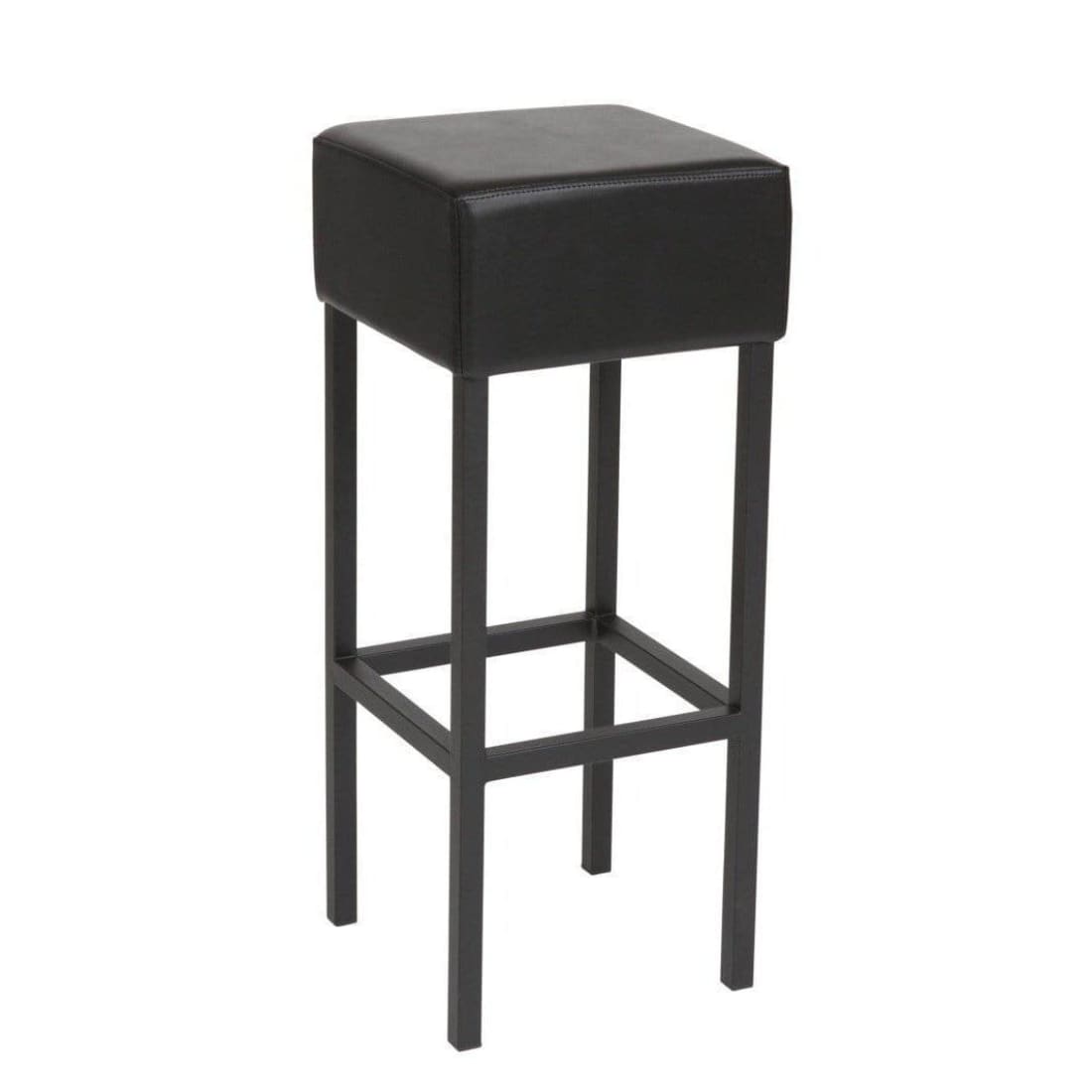 Workliving Skai Bar Stool, Black / Black